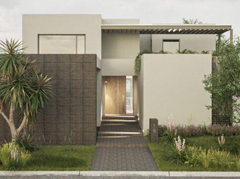 Casa San Isidro. Fachada Principal.